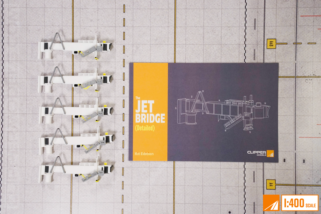 1:400 Aircraft Jetbridge (Detailed)