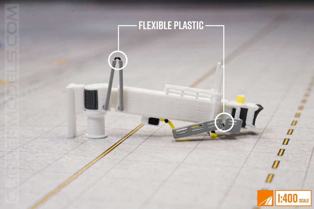1:400 Aircraft Jetbridge (Detailed)