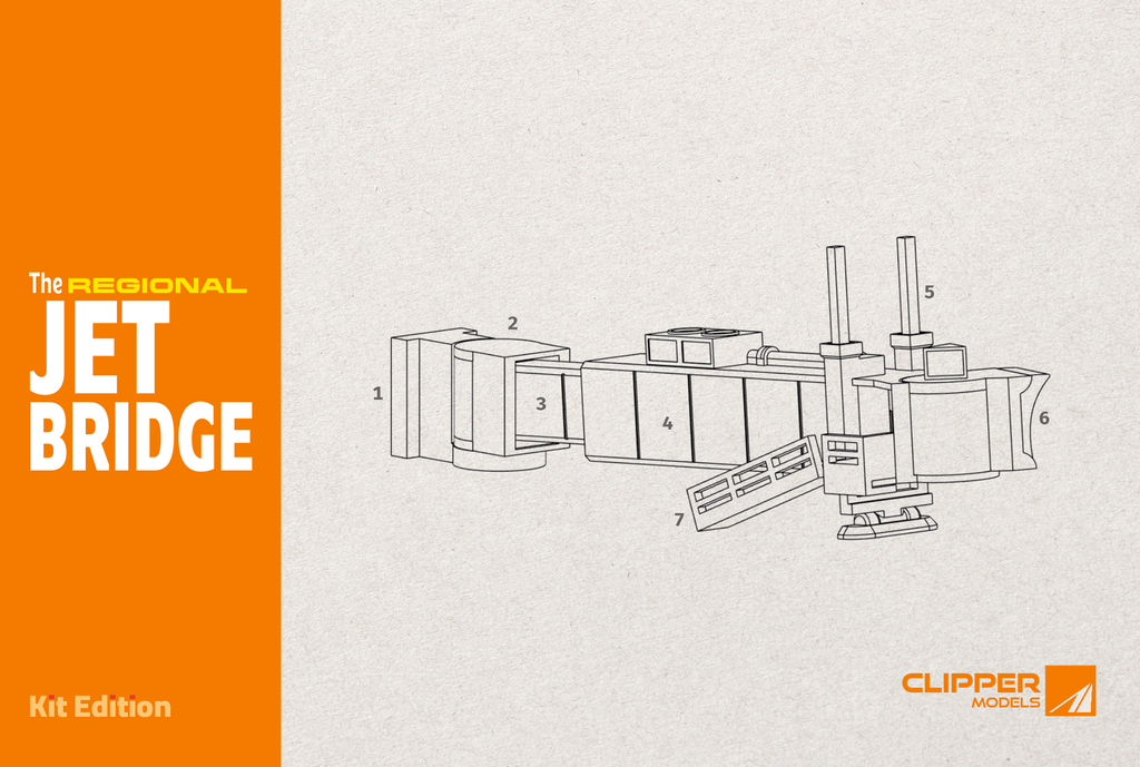 1:400 Aircraft Jetbridge (Regional)