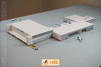 1:400 Aircraft Hanger | United Airlines | Denver International Airport | KDEN Series
