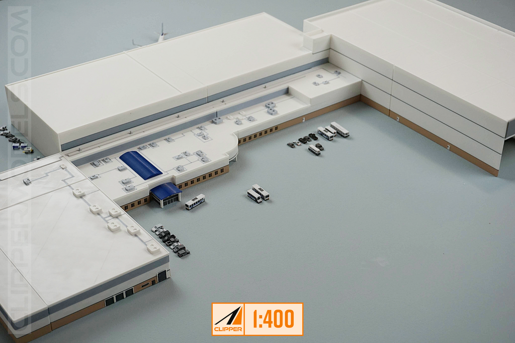 1:400 Aircraft Hanger | United Airlines | Denver International Airport | KDEN Series