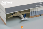 1:400 Aircraft Hanger | United Airlines | Denver International Airport | KDEN Series