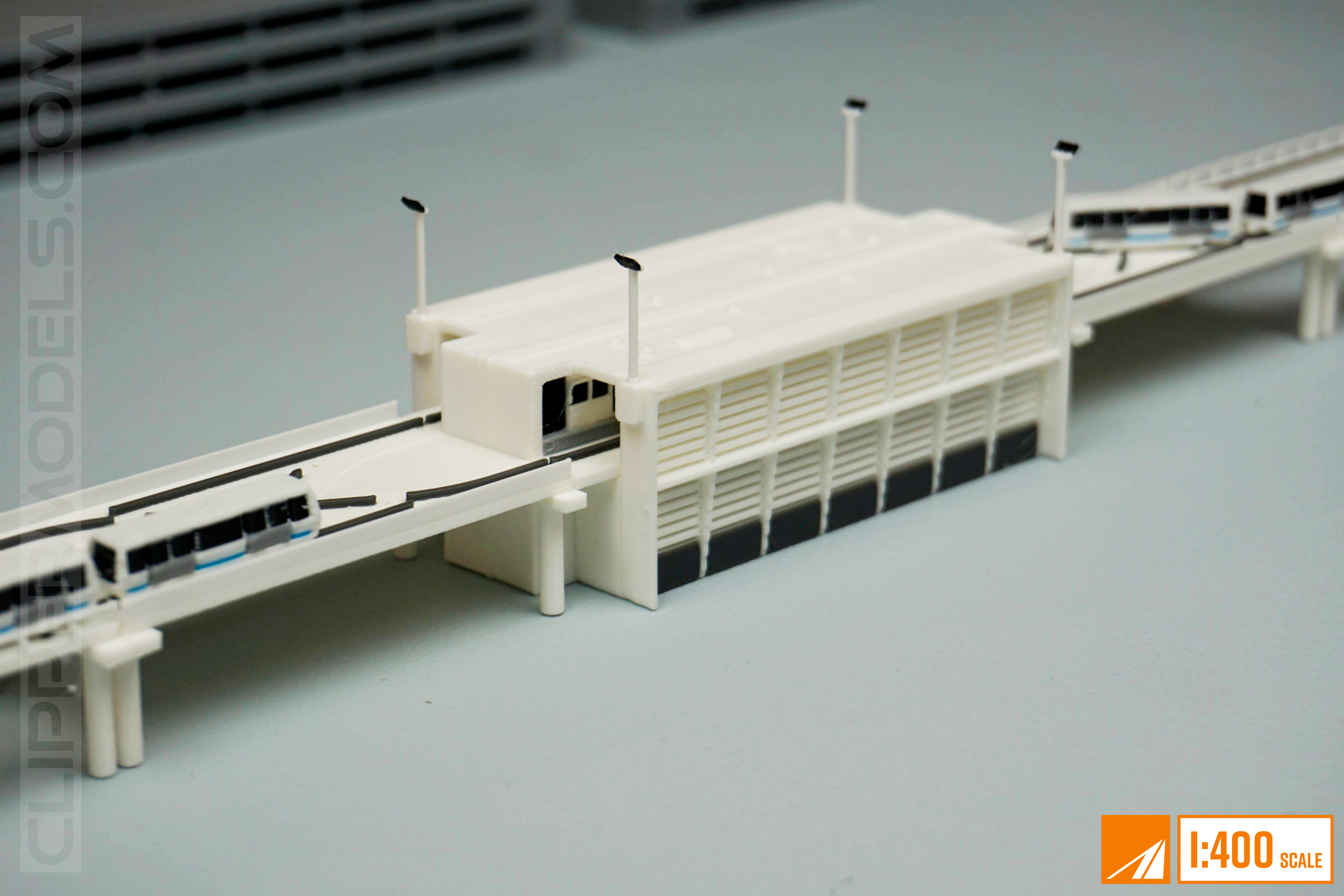 1:400 Automatic People Mover Train (Style 2) | Model Airport Add-on