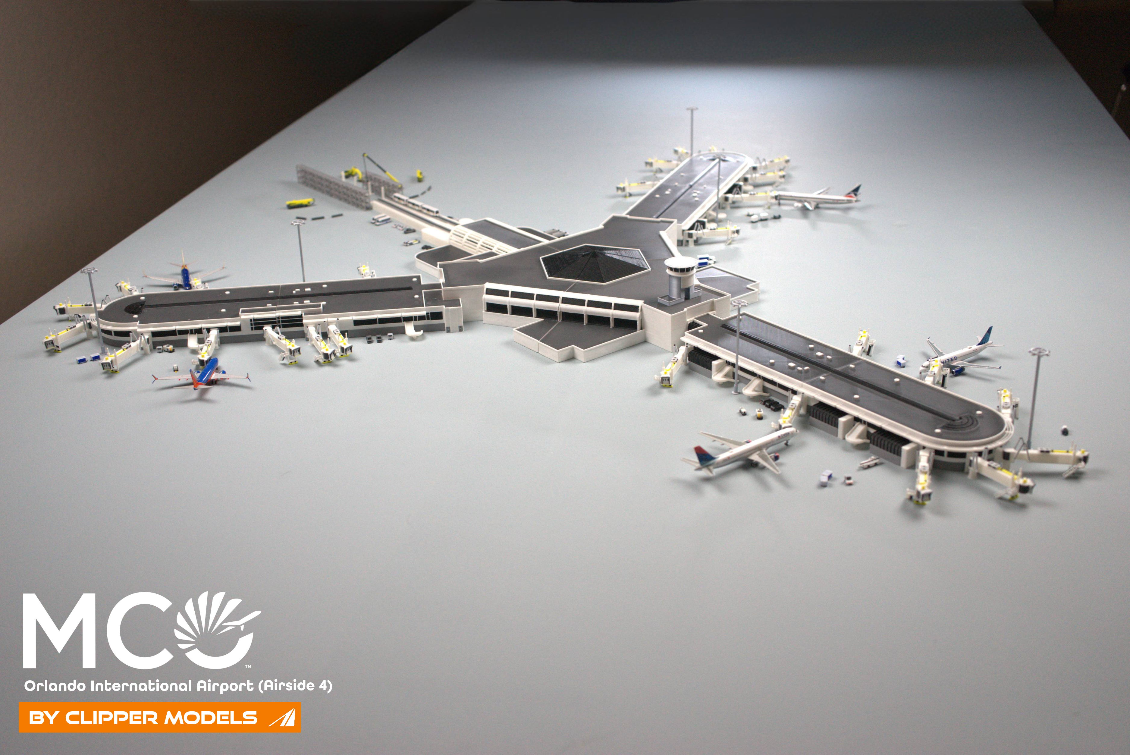 1:400 Scale Orlando International Airport | Airside 4