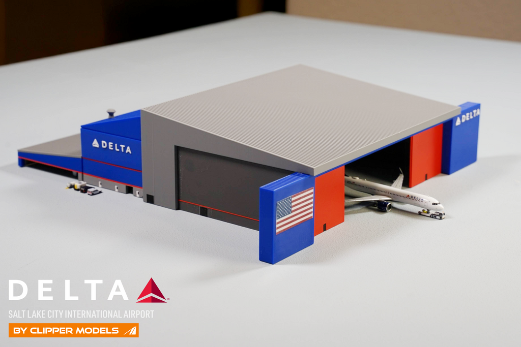 1:400 Aircraft Hanger | Delta Airlines | Salt Lake City Airport