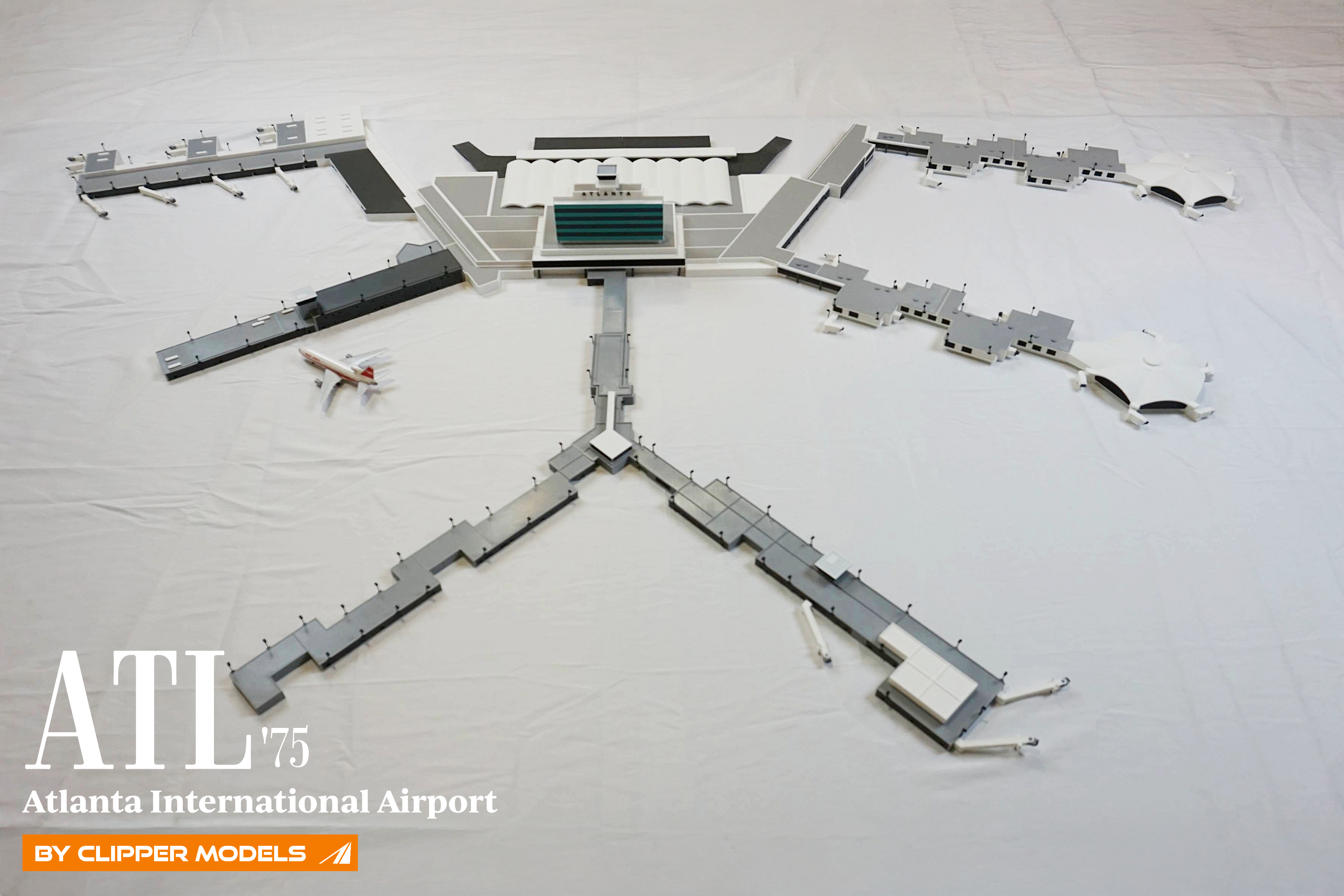 Atlanta International Airport | 1975 | 1:400 Scale