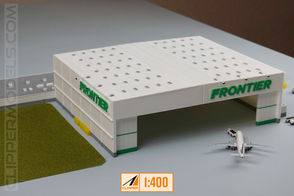 1:400 Aircraft Hanger | Frontier Airlines | KDEN series