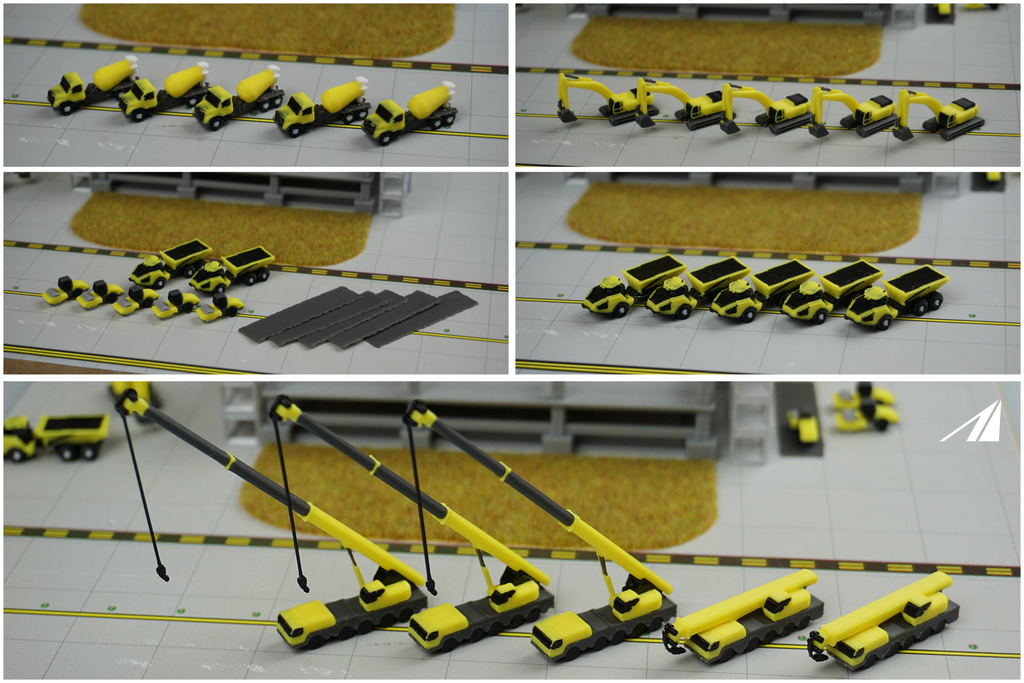 1:400 Ground Construction Equipment (GCE) set | GSE