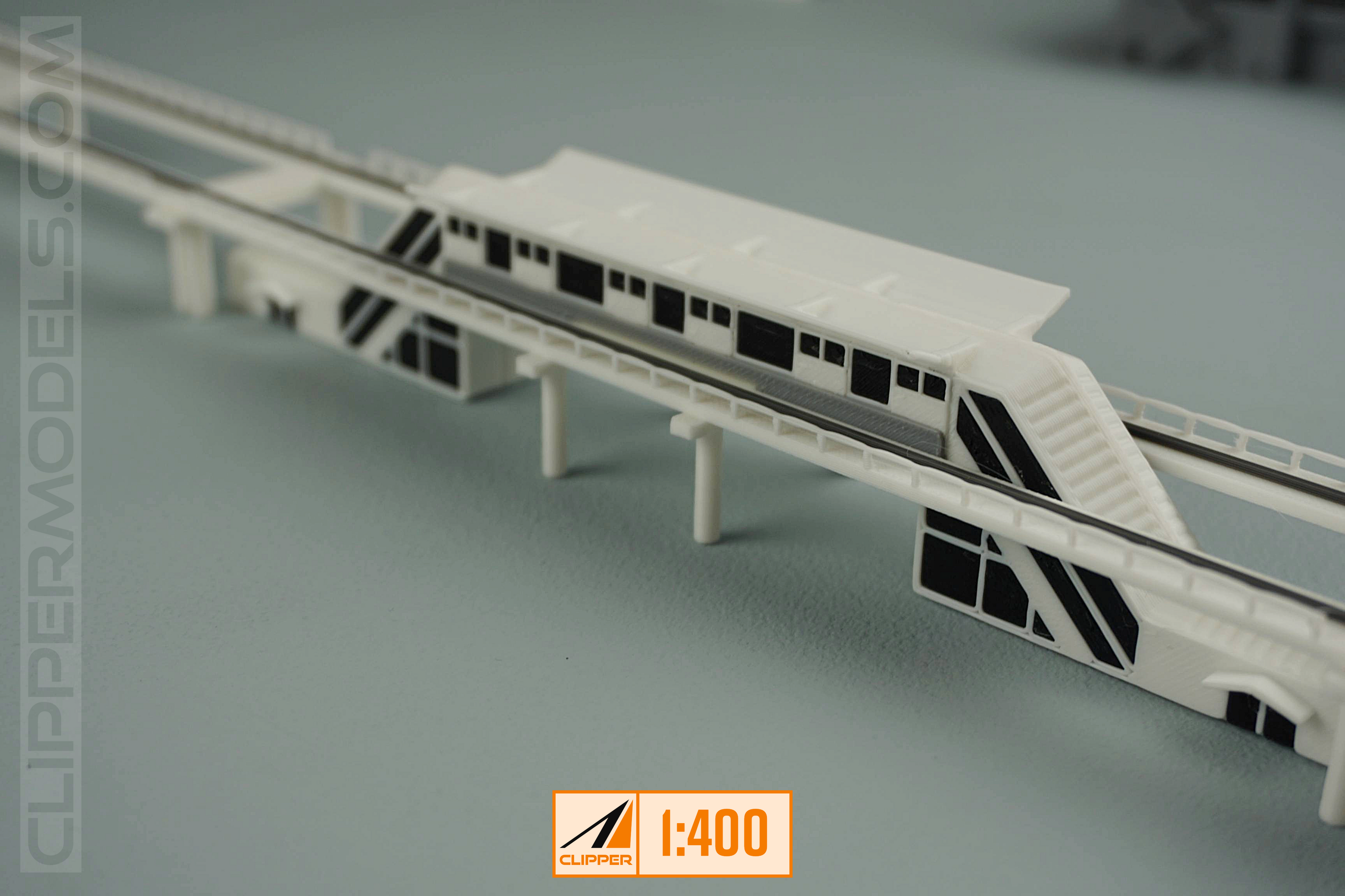 1:400 Automatic People Mover Train | Model Airport Add-on