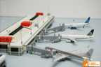 Pittsburgh International Airport | Concourse C section | 1:400 Scale