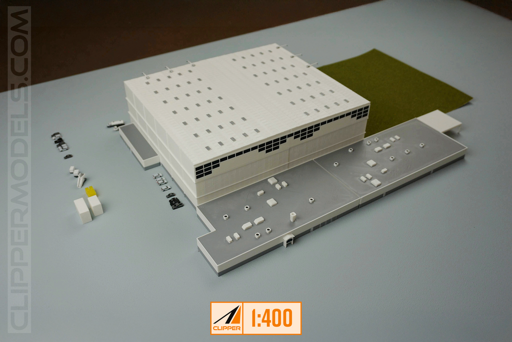 1:400 Aircraft Hanger | Frontier Airlines | KDEN series