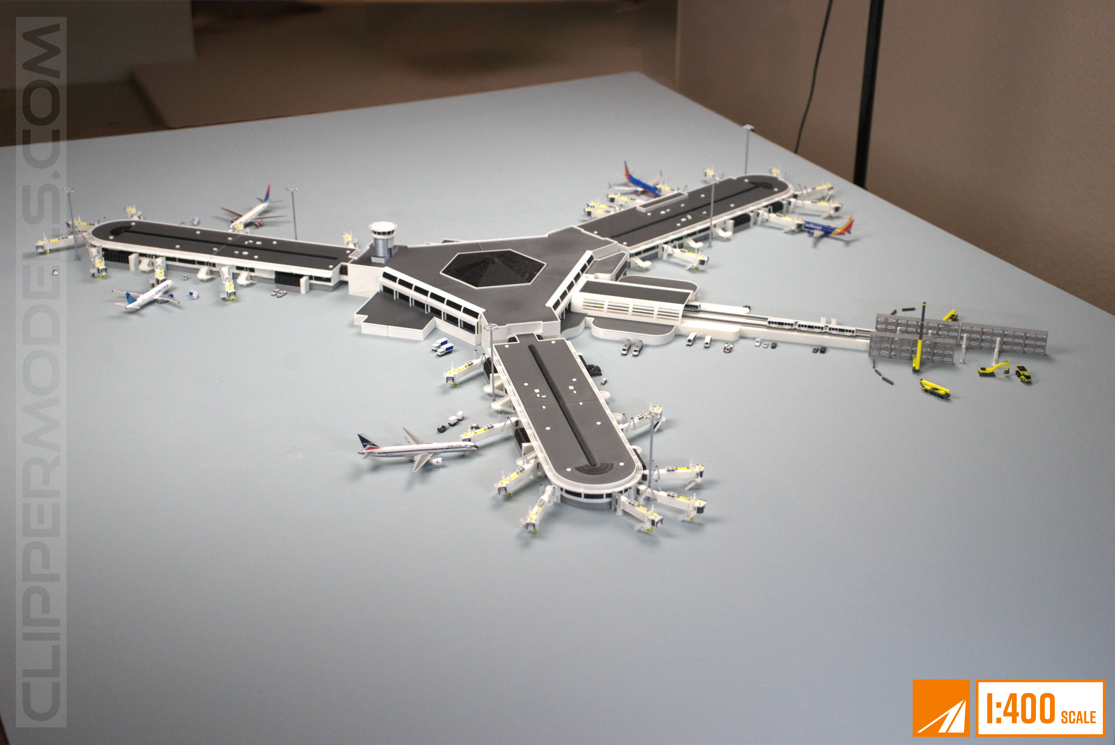 1:400 Scale Orlando International Airport | Airside 4