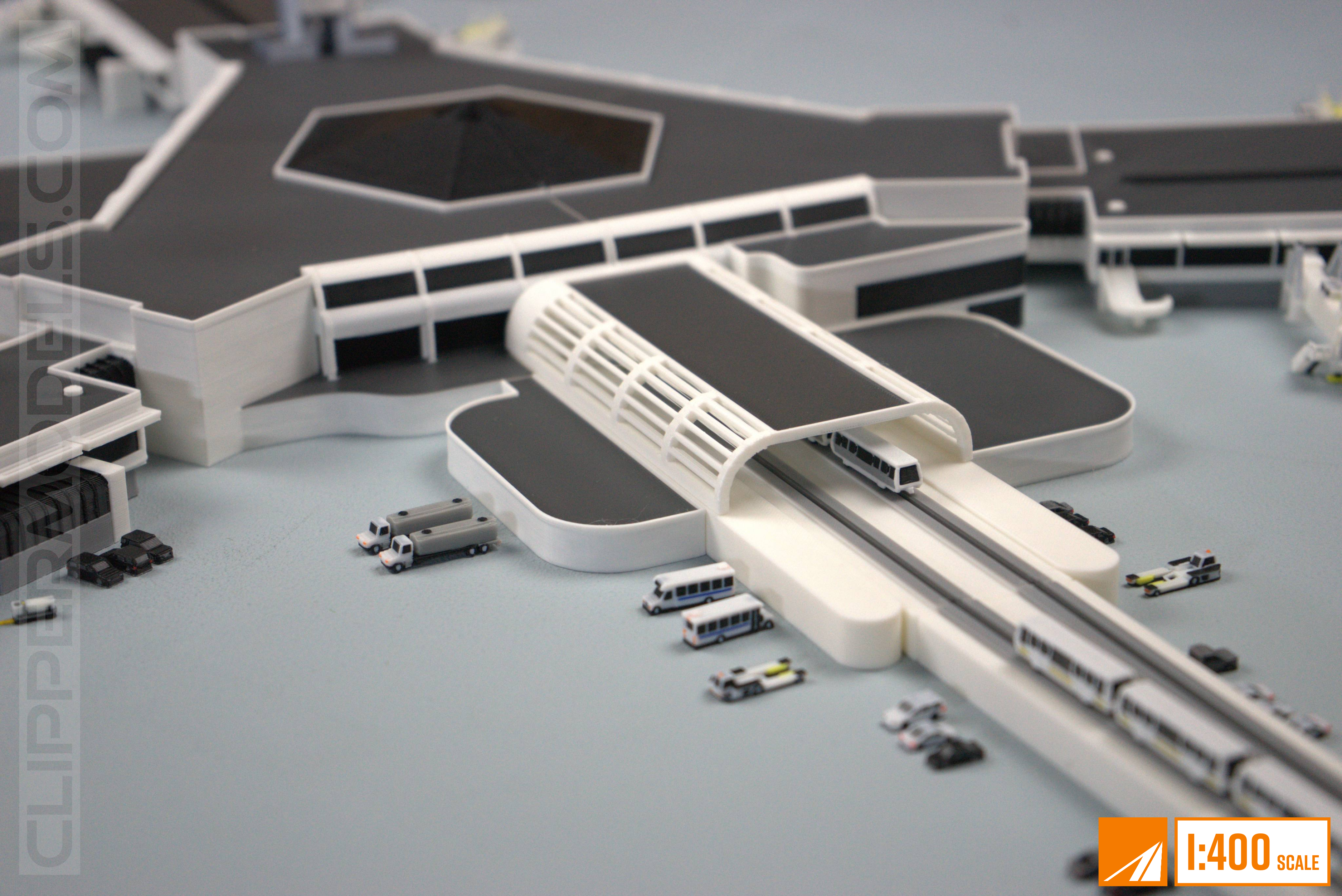 1:400 Scale Orlando International Airport | Airside 4