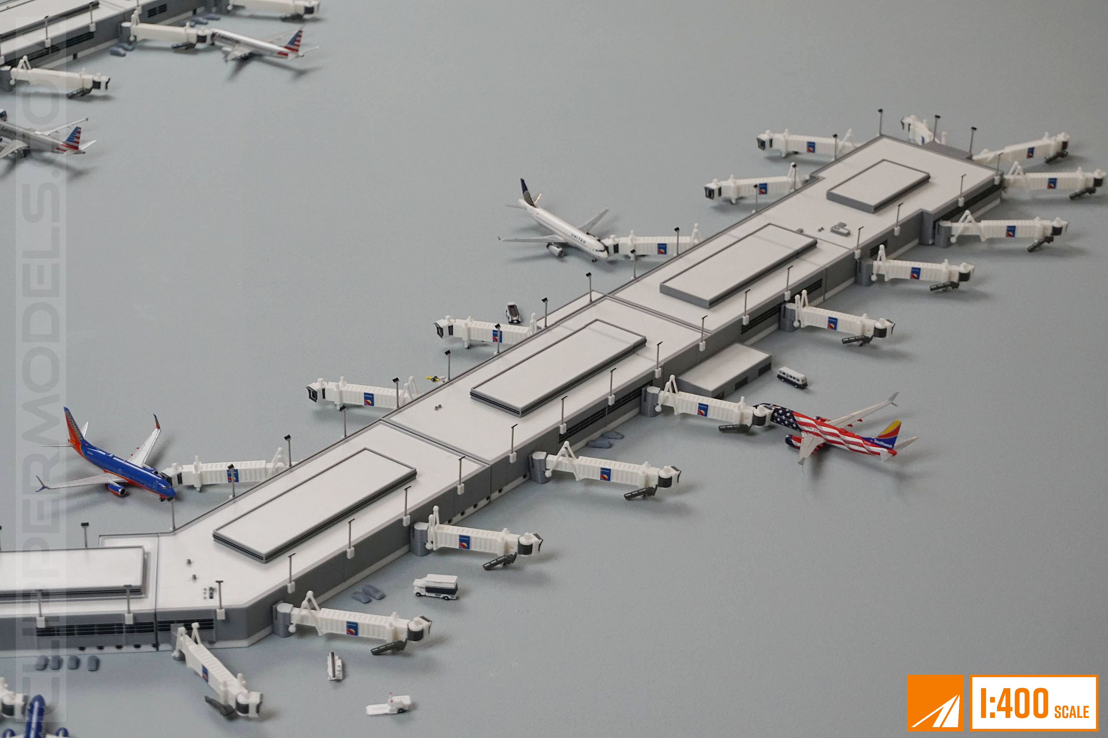 Chicago-Midway International Airport | 1:400 Scale