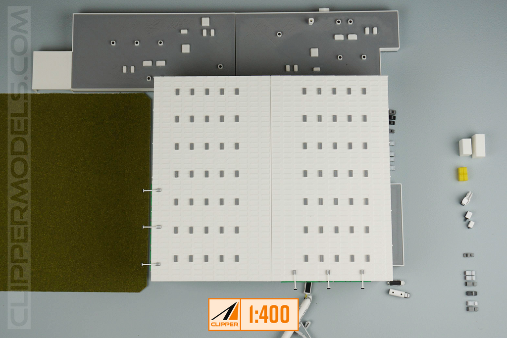 1:400 Aircraft Hanger | Frontier Airlines | KDEN series