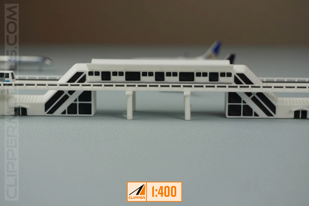 1:400 Automatic People Mover Train | Model Airport Add-on