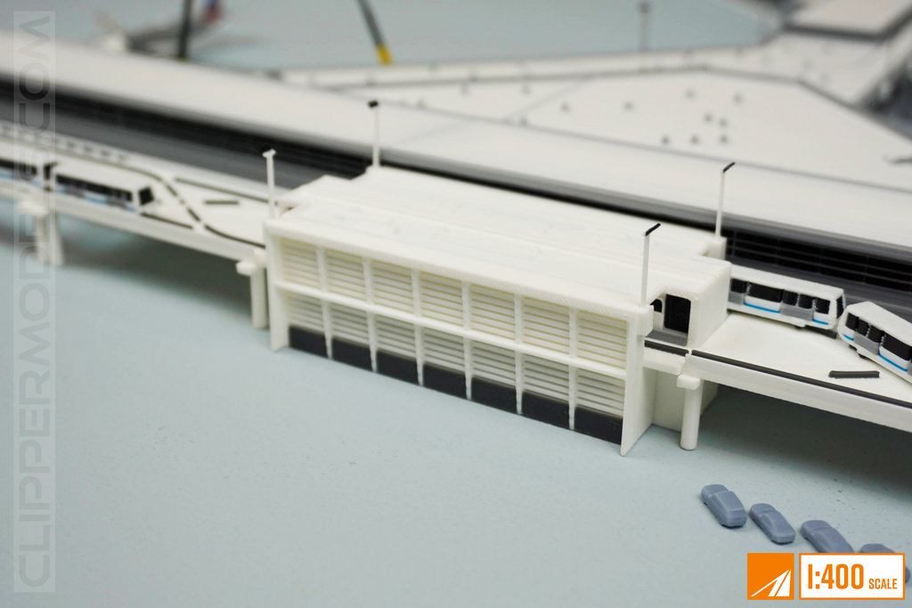 1:400 Automatic People Mover Train (Style 2) | Model Airport Add-on