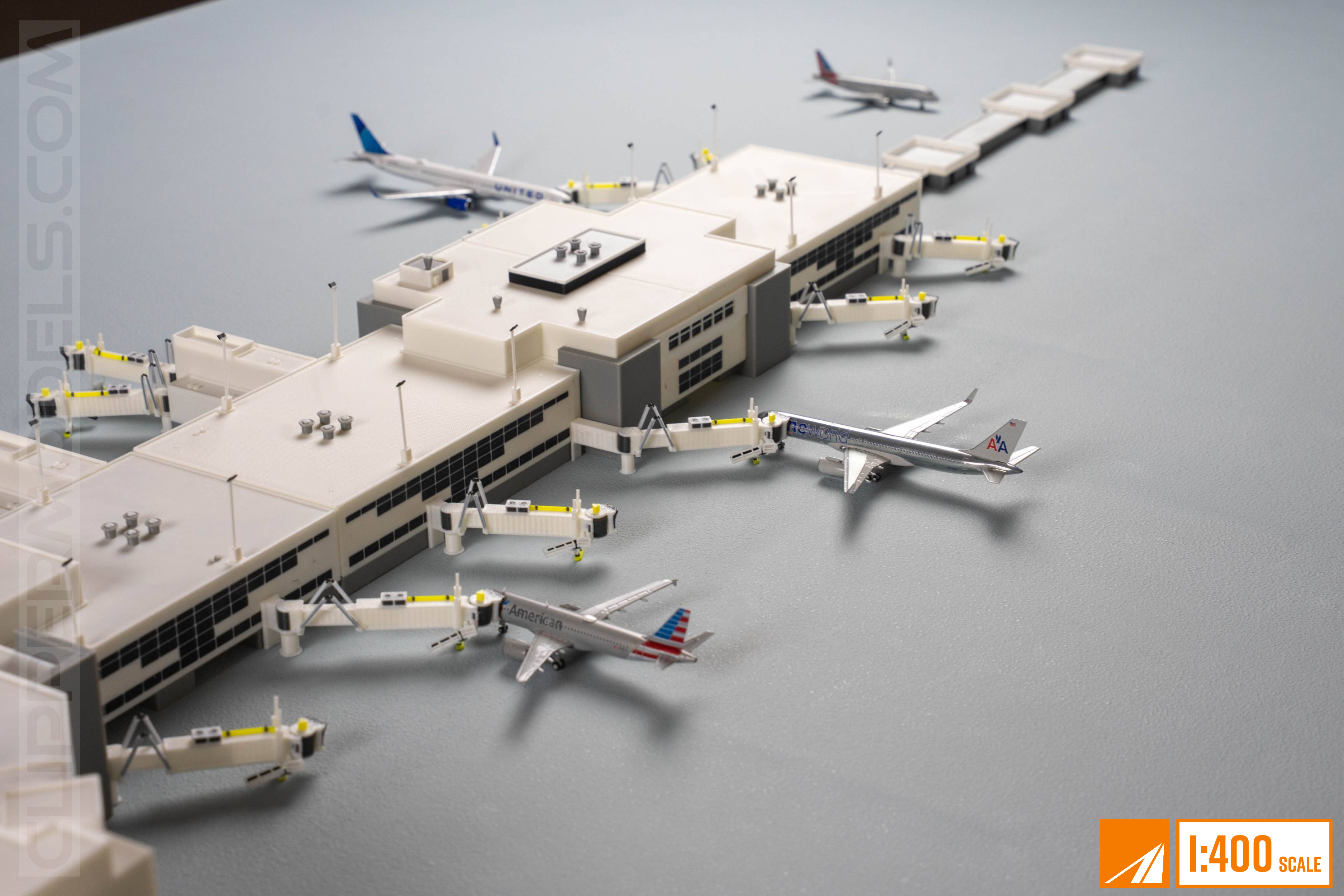 Denver International Airport | A-Gates | 1:400 Scale