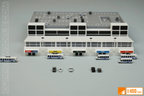 1:400 Rental Car Facility | Model Airport Add-on