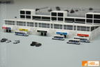 1:400 Rental Car Facility | Model Airport Add-on