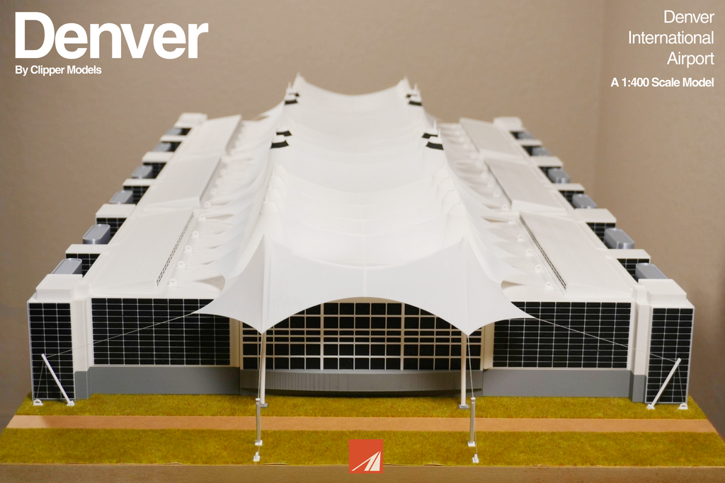 Denver International Airport | Jeppesen Terminal | 1:400 Scale