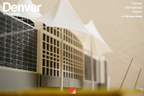 Denver International Airport | Jeppesen Terminal | 1:400 Scale