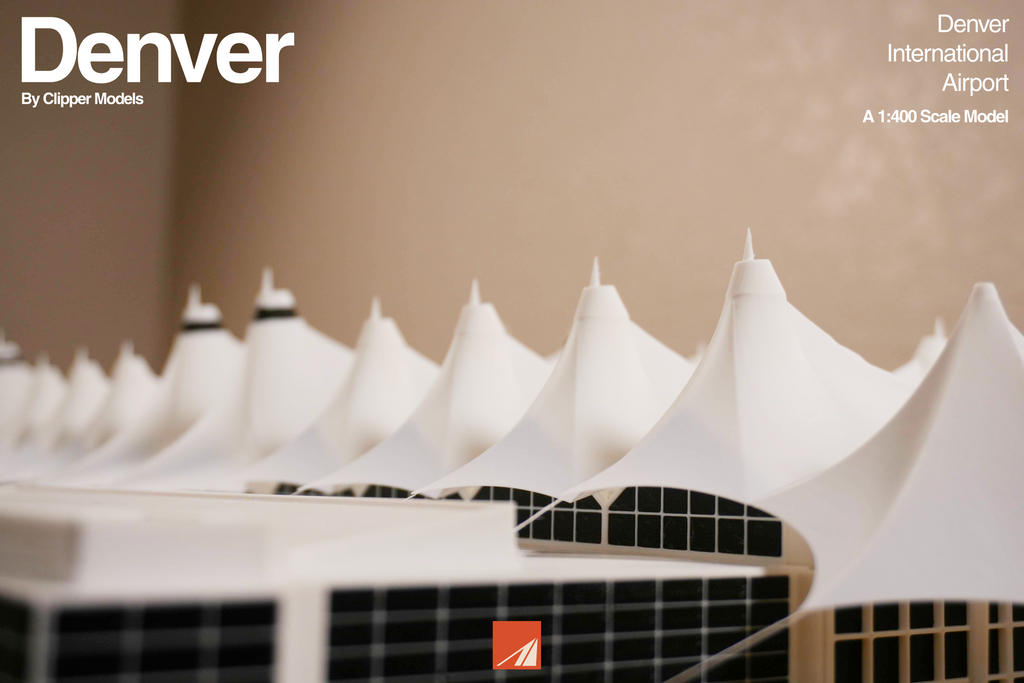 Denver International Airport | Jeppesen Terminal | 1:400 Scale