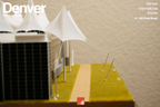 Denver International Airport | Jeppesen Terminal | 1:400 Scale