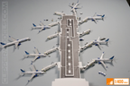 The Airport Concourse (1:400 Model Airport Terminal/ Concourse)